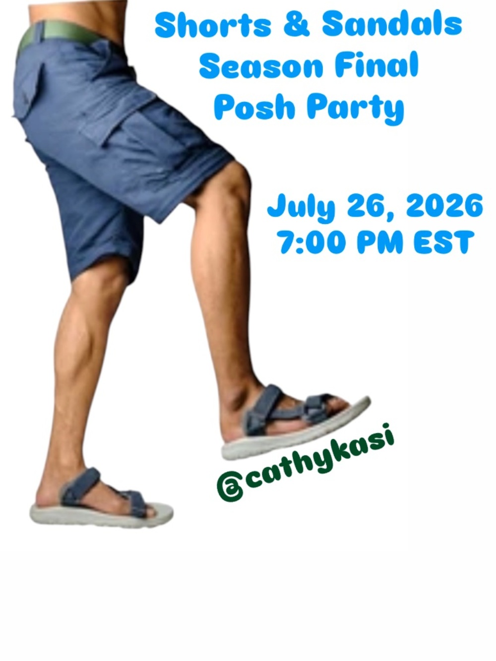 Comment "Summer" for a Host Pick - Shorts & Sandals Season Final Posh Party - Picture 1 of 2